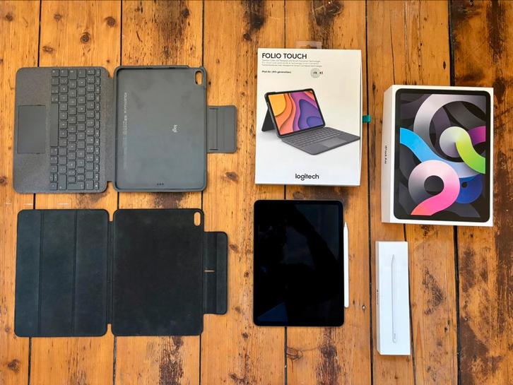 Ipad Air 4th 64gb, Informatique & Logiciels, Apple iPad Tablettes, Comme neuf, Apple iPad Air, Wi-Fi, 64 GB, Gris, Enlèvement