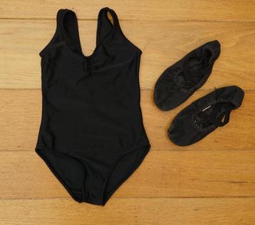 ballet pakje en demi-pointes, maat 110 beschikbaar voor biedingen