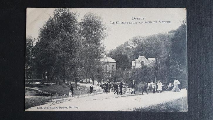 Durbuy Le Corso fleuri au fond de Vedeur, Collections, Cartes postales | Belgique, Affranchie, Luxembourg, Avant 1920, Enlèvement ou Envoi