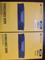 Corsair Vengeance DDR5 64 Go (2 x Kits 32 Go) 7200 CL34, Informatique & Logiciels, Mémoire RAM, Comme neuf, Desktop, DDR5, 64 GB