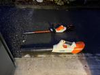 STIHL BGA100 accubldblazer, Tuin en Terras, Stihl, Ophalen of Verzenden, Zo goed als nieuw, Accu