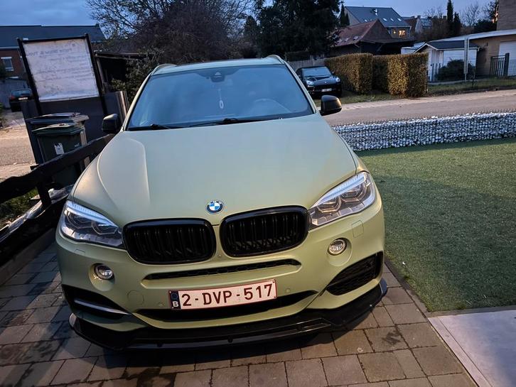 BMW X5 M50D, Autos, BMW, Particulier, X5, Diesel, Vert, Gris, Enlèvement