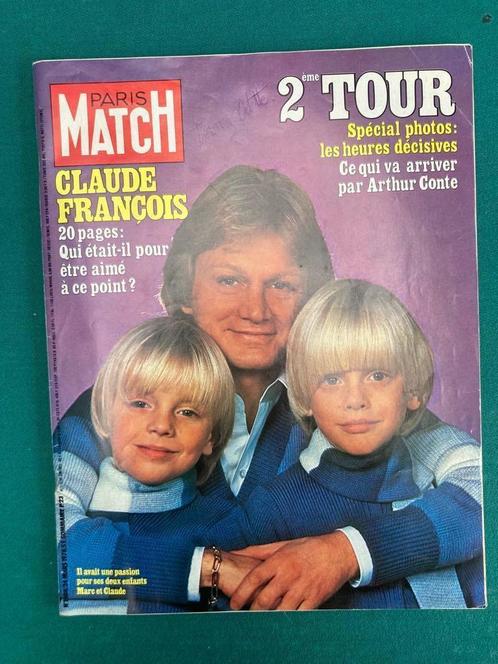 Dood van het wedstrijdmagazine Claude François Paris in 1978, Verzamelen, Tijdschriften, Kranten en Knipsels, Tijdschrift, 1960 tot 1980