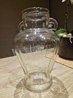 Grote bloemenvaas, Ophalen of Verzenden, Zo goed als nieuw, Glas, Minder dan 50 cm