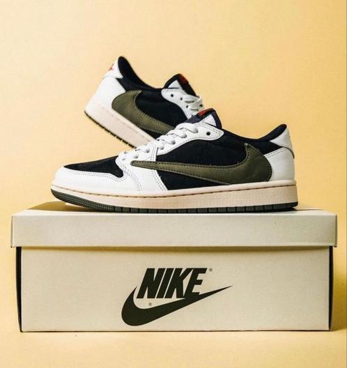 Nike Air Jordan 1 Low Travis Scott Olive, Vêtements | Hommes, Chaussures, Neuf, Baskets, Enlèvement ou Envoi