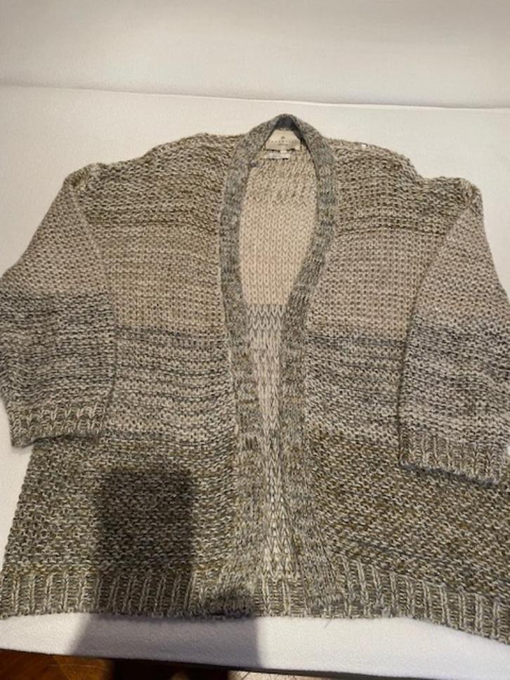 Cardigan Essentiel Antwerp maat S, Kleding | Dames, Truien en Vesten, Zo goed als nieuw, Maat 38/40 (M), Beige, Ophalen of Verzenden