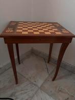 Schaaktafel - vintage met muziekdoos, Enlèvement