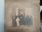 3 oude foto's van geestelijken 100 jaar oud., Ophalen of Verzenden, Gebruikt, Foto