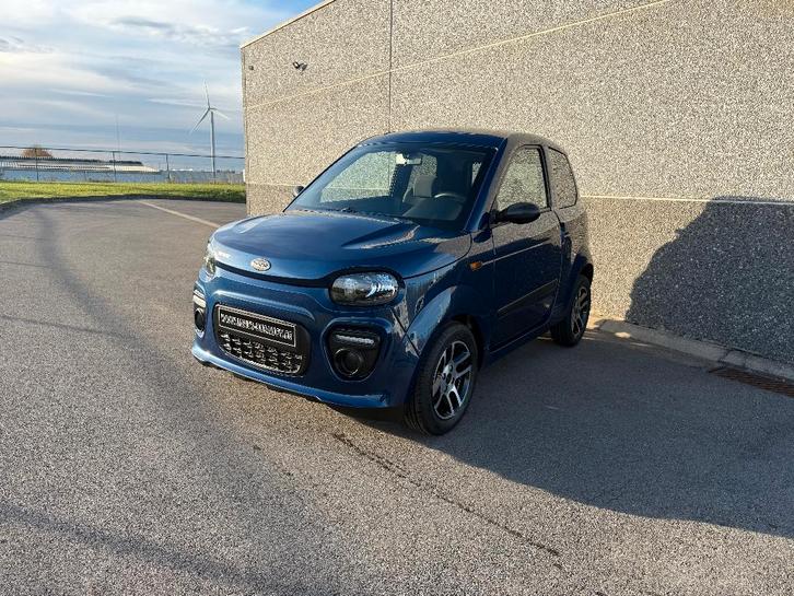 Microcar M-Go 6 Plus Progress, Autos, Aixam, Entreprise, Achat, Diesel, Automatique, Bleu, Tissu, Traction avant, Garantie prolongée