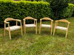 4 eetkamer stoelen scandinavische stijl, Huis en Inrichting, Ophalen, Scandi, Zo goed als nieuw, Vier