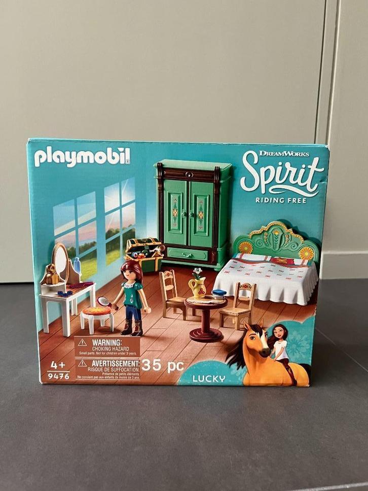Playmobil Spirit Lucky's slaapkamer 9476, Kinderen en Baby's, Speelgoed | Playmobil, Zo goed als nieuw, Complete set, Ophalen of Verzenden