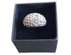 Swarovski damesring., Handtassen en Accessoires, Ringen, Ophalen of Verzenden, Swarovski damesring, Be, Retrohouse@pandora.be