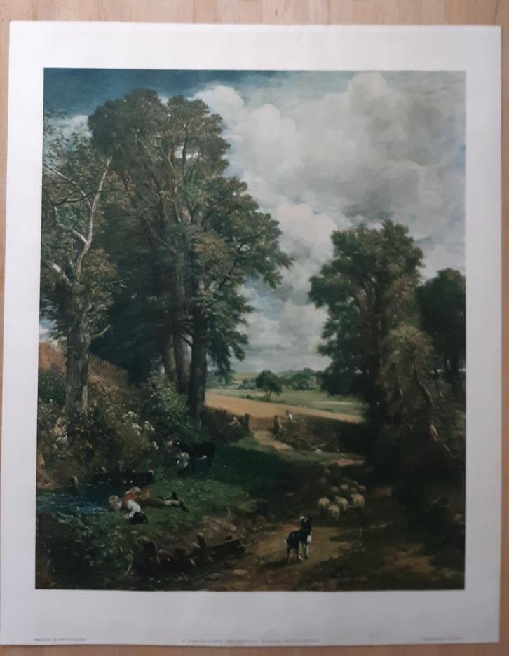 John Constable schilderij, Antiek en Kunst, Kunst | Schilderijen | Klassiek, Ophalen