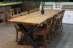 Nieuwe teak tafels - teakhouten eettafel bij TEAK2, Huis en Inrichting, Ophalen of Verzenden, Teakhout