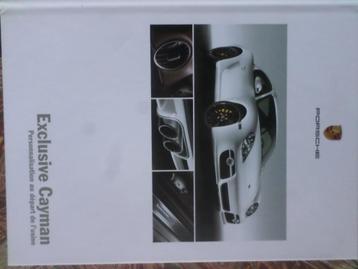 Porsche Cayman Exclusive Boek - FRANS beschikbaar voor biedingen