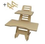 Sta bureau / laptop verhoger / laptop stand, Ophalen, Zo goed als nieuw