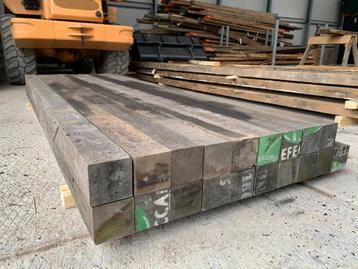 10x10 cm hardhouten palen gebruikt duurzaamheidklasse 1 beschikbaar voor biedingen