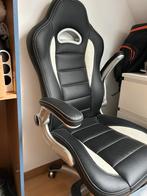 Bureaustoel op wielen, Huis en Inrichting, Bureaustoelen, Ophalen, Wit, Bureaustoel