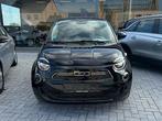 Fiat 500 e-500 24 kWh Action, Auto's, Fiat, Automaat, 4 zetels, Zwart, Berline