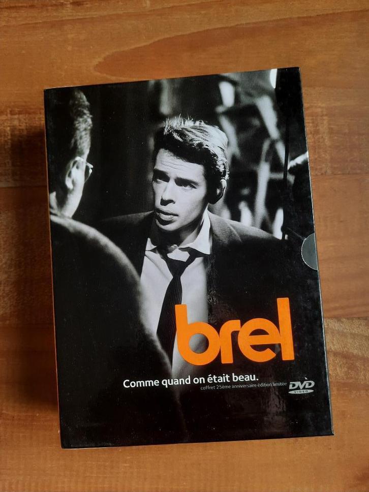 Coffret Jacques Brel - 3 dvd - Comme quand on était beau, Cd's en Dvd's, Dvd's | Muziek en Concerten, Gebruikt, Documentaire, Boxset
