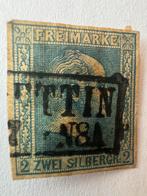 timbre ancien allemagne états – 2 silbergroschen – rare, Timbres & Monnaies, Timbres | Europe | Allemagne, Enlèvement ou Envoi