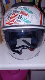 Bromfietshelm, Fietsen en Brommers, Brommerhelmen, Ophalen of Verzenden, Zo goed als nieuw, MT- helmets