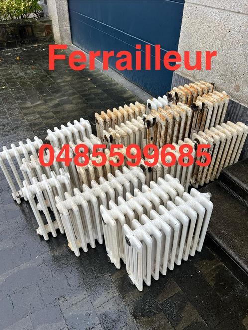 Ferrailleur 0485.599.685 vide votre metal, Bricolage & Construction, Chauffage & Radiateurs, Utilisé