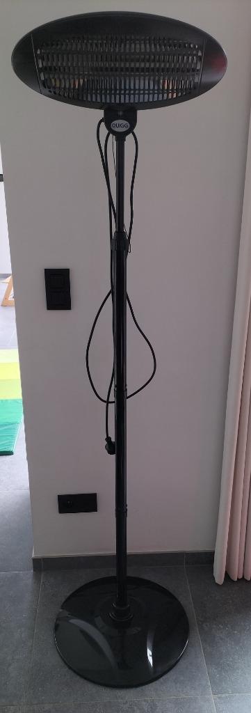 elektrische terrasverwarming, Tuin en Terras, Terrasverwarmers, Zo goed als nieuw, Elektrisch, Vloer, Draaibaar, Waterbestendig