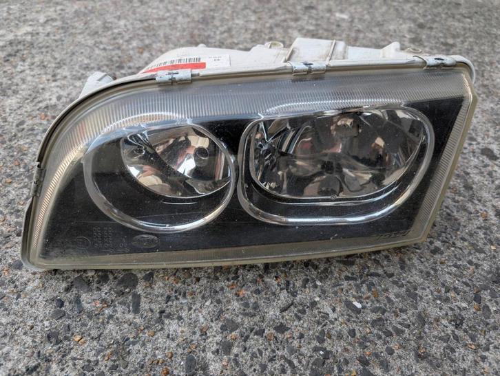 Volvo S/V40 1996-2004 phase 2 koplamp zwarte inleg linksvoor, Auto-onderdelen, Verlichting, Volvo, Gebruikt, Ophalen of Verzenden