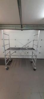 Échafaudage mobile/étagère de chambre en aluminium, Comme neuf, Enlèvement ou Envoi