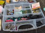 LOT D AMPOULE+CATENAIRES +MOTEUR LOCOMOTIVE+ATTACHE ET AUTRE, Ophalen of Verzenden, Gebruikt, Gelijkstroom of Wisselstroom, Rails