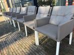 Terras stoelen, Tuin en Terras, Tuinsets en Loungesets, Ophalen, Gebruikt, Aluminium, Tuinset