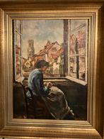 Schilderij Flor De Raet 1947, Enlèvement