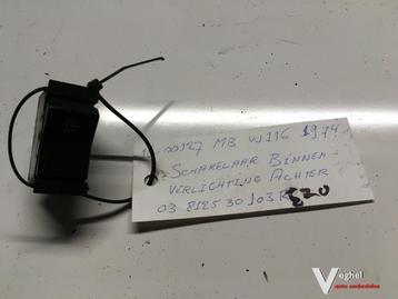 Mercedes W116 1974 Wagennr 1600127 Binnenverlichtingschakela beschikbaar voor biedingen