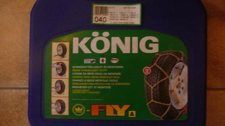 chaine à neige Koning 040, Autos : Divers, Chaînes, Neuf, Enlèvement