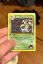 Erika’s venusaur holo 1st edition Pokémon kaart near mint, Ophalen of Verzenden, Nieuw