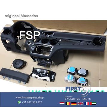 Dashboard Airbag Set Mercedes W176 A W117 CLA W156 GLA Klass beschikbaar voor biedingen