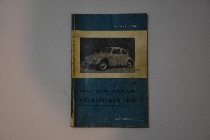 Vraagbaak voor Volkswagen 1200 vanaf 1956, Boeken, Auto's | Boeken, Gelezen, Volkswagen, Ophalen of Verzenden