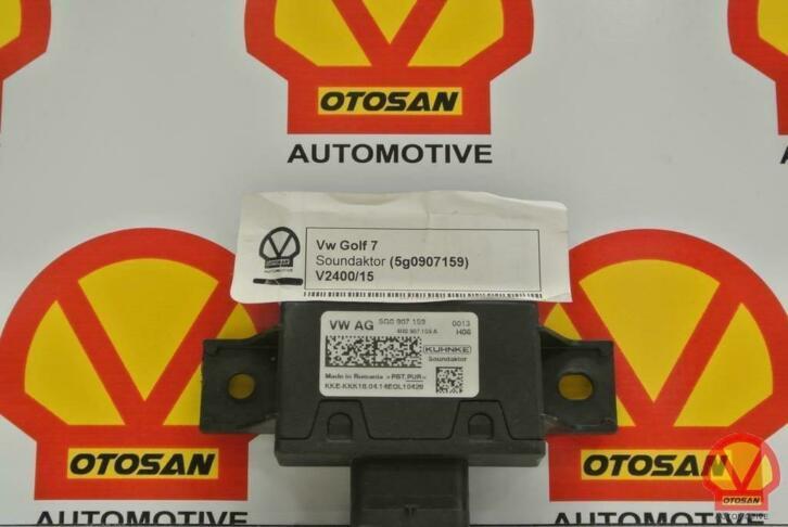 golf 7 gti gtd regelapparaat voor motorgeluid 5g0907159, Auto-onderdelen, Elektronica en Kabels, Volkswagen, Gebruikt