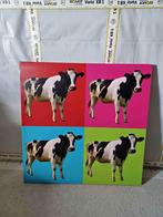 Canvas Koe, Ophalen, 50 tot 75 cm, 50 tot 75 cm, Print