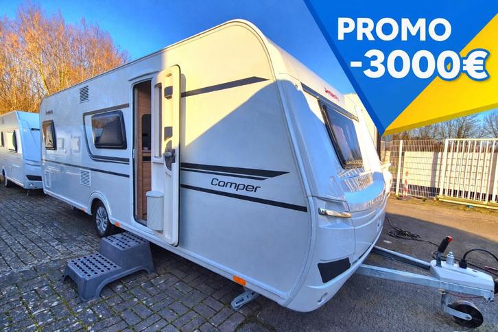 Dethleffs Camper 540 QMK – Gezinscaravan met veel comfort, Caravans en Kamperen, Caravans, Bedrijf, tot en met 6, 1250 - 1500 kg