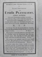 oud doodsprentje Zwevegem 1899, Verzamelen, Bidprentjes en Rouwkaarten, Verzenden