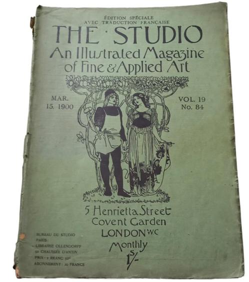 The Studio "An Illustrated magazine" maart 1900., Antiquités & Art, Antiquités | Livres & Manuscrits, Enlèvement ou Envoi