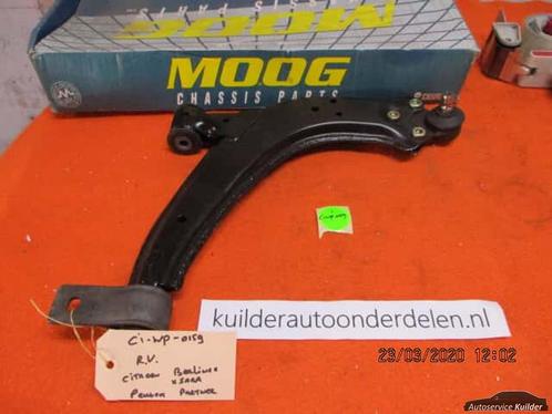 Draagarm R,V, 16mm Citroen Berlingo Xsara Partner MOOG, Auto-onderdelen, Ophanging en Onderstel, Citroën, Peugeot, Nieuw, Ophalen of Verzenden