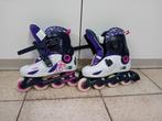 Oxelo rollerblades maat 32 - 34, Verstelbaar, Kinderen, Zo goed als nieuw, Inline skates 4 wielen