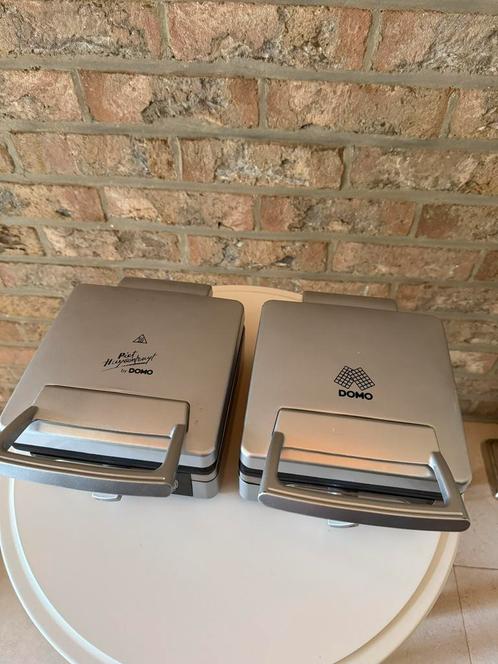 DOMO wafelijzer Piet Huysentruyt, Elektronische apparatuur, Wafelijzers, Zo goed als nieuw, Ophalen