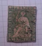 Magnifique timbres Suisse de collection 1854 !!, Verzenden
