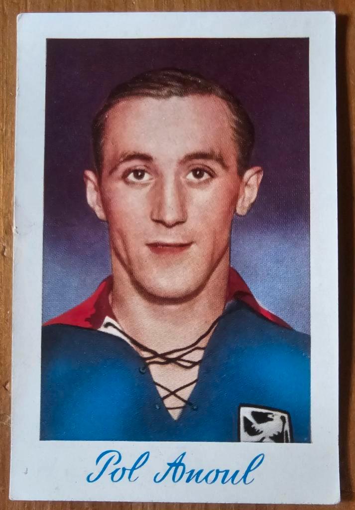 1951 De Beukelaar (pré panini) Pol Anoul Standard/Belgique !, Hobby & Loisirs créatifs, Autocollants & Images, Comme neuf, Image