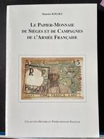 Boek de belegering van papiergeld, campagne van het Franse l, Postzegels en Munten, Munten | Europa | Niet-Euromunten, Ophalen of Verzenden