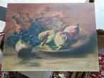Oud schilderij op doek, 1934 stilleven, Ophalen